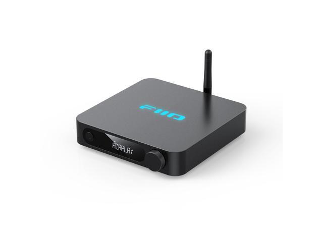 SR11 AirPlay Audio Streamer Receiver,WiFi Multiroom Streamer,Stream Hi-Res Audio from Spotify, Amazon Music, Tidal (Black)
