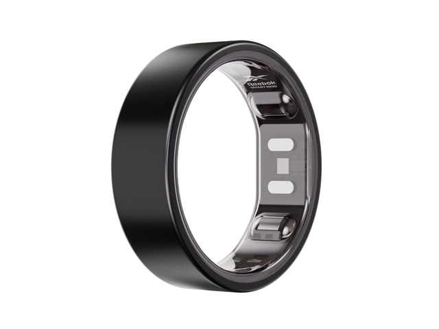 Smart Ring for Women or Men - Matte Black, Size 14 Fitness Ring - The Next Generation of Wearable Technology - Fitness and Sleep Tracker - Monitors...