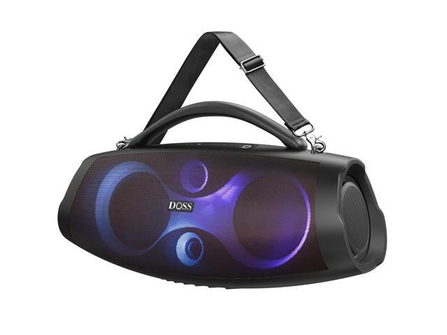 Extreme Boom Pro D200 240W Peak Outdoor Speaker, Punchy Bass, 26H Playtime, Beat-Synced Light, BT5.4, Stereo Pairing, IPX6 Waterproof for Camping,.