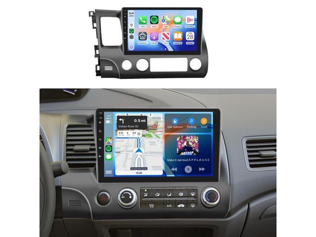 Radio for Honda Civic 2006-2011 Car Stereo,DSP 32EQ 4GB+64GB Android 15 Radio,10.1 Inch 1280X720 IPS Touchscreen Wireless Carplay/Android Auto GPS.