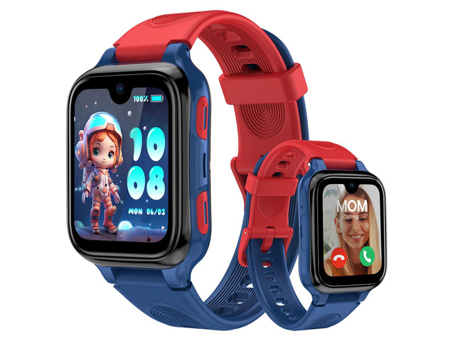 K9 Kid AI Smartwatch with GPS, 1.78'' AMOLED 4G for Kids with Video Call, Alarm Clock, School Mode, IP68 Waterproof Kids Smartwatch for Teens Ages...
