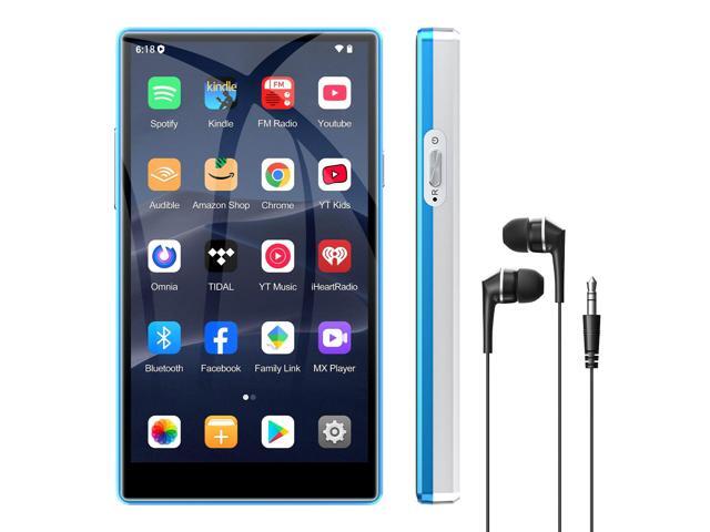 5' Touchscreen MP3 Player with Bluetooth and WiFi, 96GB Memory,Android Spotify Music Player for Pandora, Amazon Music, Audible. Speaker, Supports...