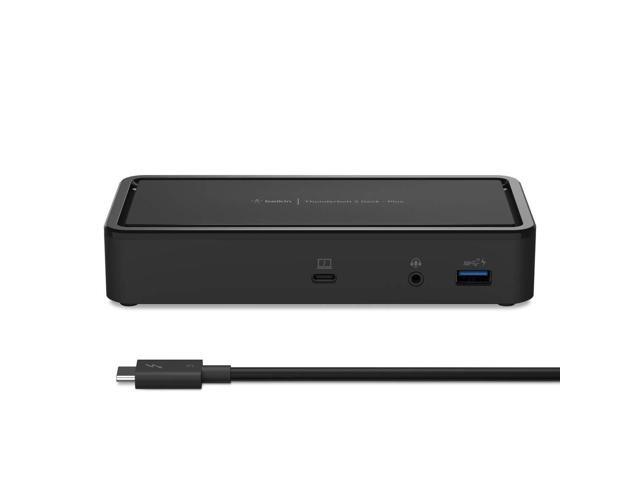 Thunderbolt 3 Dock Plus Thunderbolt 3 Cable - USB-C Hub - 8-In-1 Docking Station for MacOS & Windows, Dual 4K @60Hz, 40Gbps Transfer Speed, 60W.