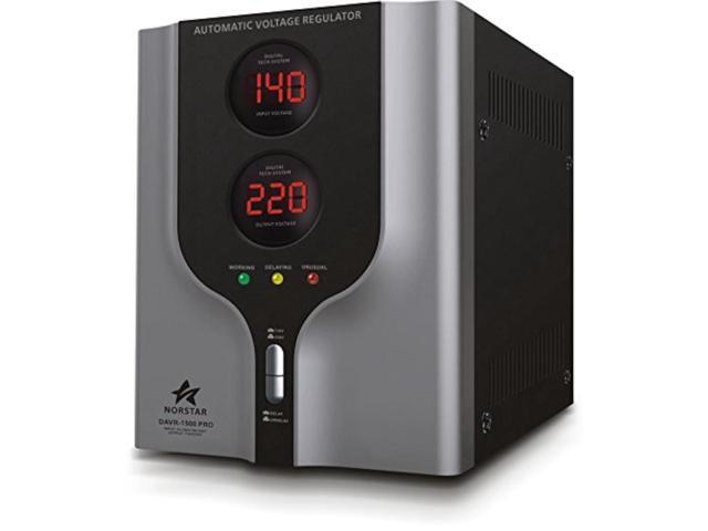 DAVR-1500 1500 Watt 110/120 to 220/240 or 220/240 to 110/120 Step UP and Down Voltage transformer and Automatic Voltage Regulator Stabilizer