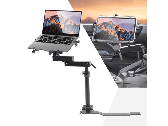 Truck Laptop Mount Fit for 2024 2025 2026 Toyota Tacoma No-Drill Vehicle Laptop Computer Tablet Holder Stand Up to 17' for Passenger Seat