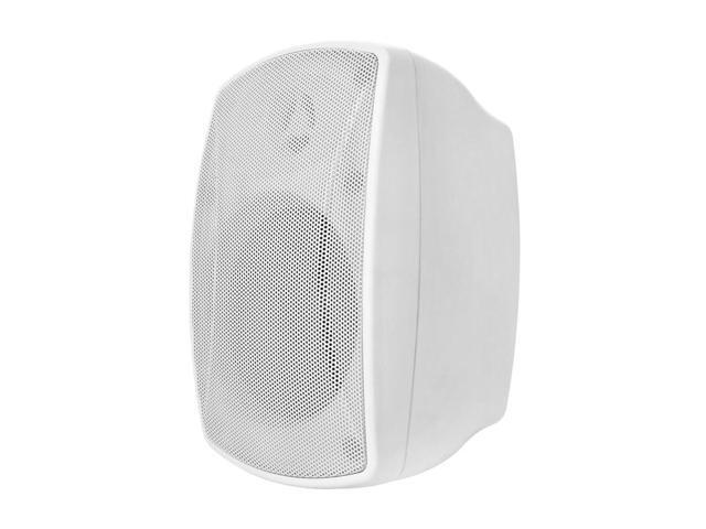 WS-7B-42-W 4in. Weatherproof 2-Way 70V Indoor/Outdoor Speaker for Use in Whole Home Audio Systems, Restaurants, Bars, Retail Stores, Patio,.