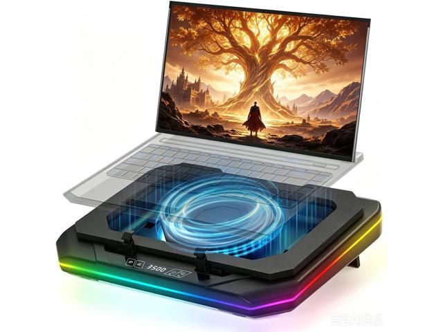 Cooling Pad for Asus TUF Gaming A17 A18 A15 A16 A14 F15 F16 F17 Dash 15 F15 Laptop,Cooler with Ultra Powerful Booster Turbo Cooling Fan Can Fast...