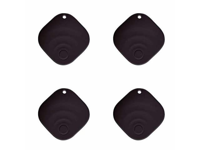 [2025 New, Designed in California], Tagigo Tracker, Certified by Apple Find My & Googles Find Hub, Replaceable Battery, Ideal for Keys, Bags,...