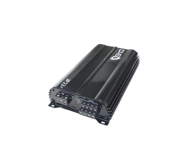 JP234 Black Gloss 2000W 4-Channel Class D Car Audio Amplifier, 234W x 4 @ 14.4V - 4 ohms, 334W x 4 @ 14.4V - 2 ohms, Multi-Speaker System
