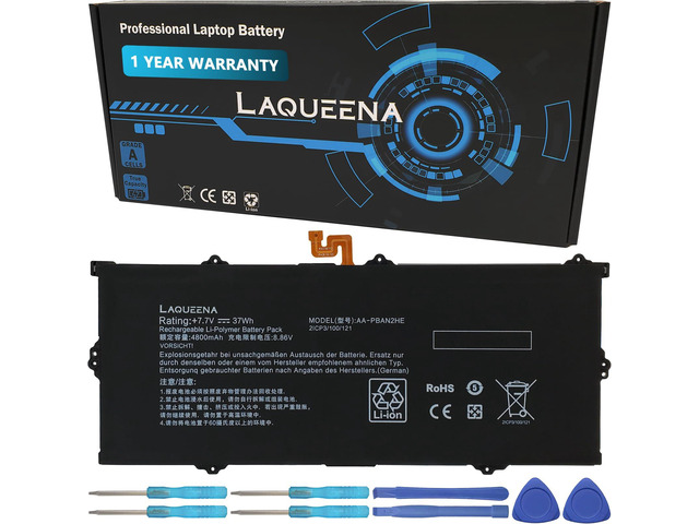 AA-PBAN2HE Laptop Battery Compatible with Samsung Galaxy Book Go 340XDA NP340XLA XE340XDA-KA3US-RB XE340XDA-KA1US XE340XDA-KA3 XE340xda-ka1it...