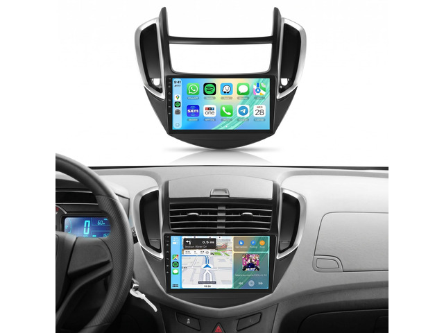 5Ghz WiFi 8Core 4GB+64GB DSP 46EQ for Chevy Trax 2014-2016 Car Radio 59UIs 5.0 Bluetooth Android 13 Car Stereo with 9 Inch IPS Screen,Wireless...
