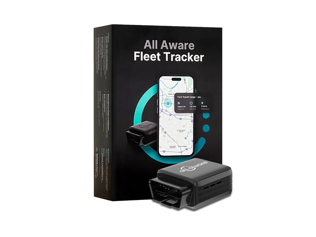 GPS Tracker for Vehicles, Low Monthly Fee, Cancel Anytime, 1 Pack Instant Location, Live Driving Alerts, Trip and Fuel Reports for Fleets, Low...