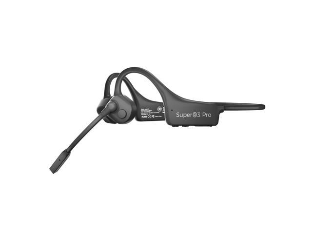 Bone Conduction Headphones Bluetooth with mic Open Ear Wireless Headphones Noise canceling Computer headsets with mic for Clear Hand Free Calls...