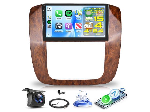 4Core 4+64G Radio for Chevy Silverado GMC Yukon Tahoe Suburban 2007-2013 Stereo Upgrade with DSP Wireless Carplay/Android Auto,9' IPS Touchscreen...