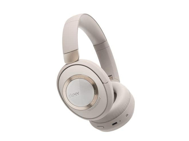 Audio Alpha Active Noise Canceling Headphones, Stone Adaptive, Bluetooth, Dual-Microphone, Touch Controls, 35 Hr Battery Life, Multipoint...