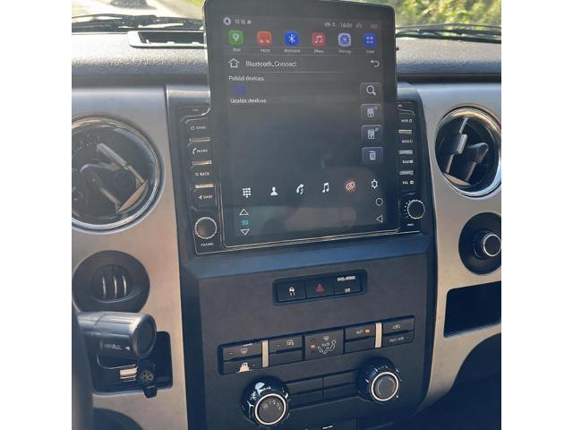 9.7In 2+64G Car Stereo for Ford F150 2009-2014 with WiFi/Bluetooth/GPS Navigation Unit/FM/SWC/OE Camera Radio Receiver Screen, with Carplay &...