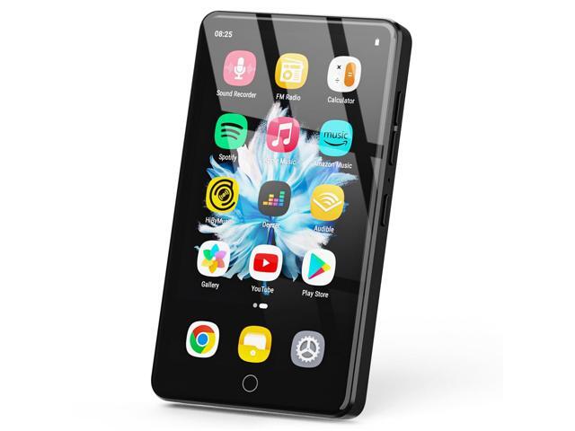 144GB MP3 Player with WiFi & Bluetooth, 4.02 IPS HD Touch Screen, MP4 Player with Speakers, Music Player for Kids, Android Music Player Preloaded.