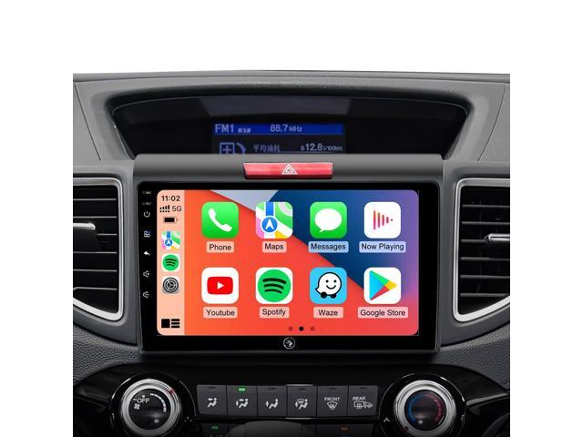 9 Inch Car Radio Stereo for Honda CRV 2012-2016 Wireless CarPlay Android Auto 5G WiFi GPS Navigation Touch Screen Bluetooth FM AM HD Backup Camera
