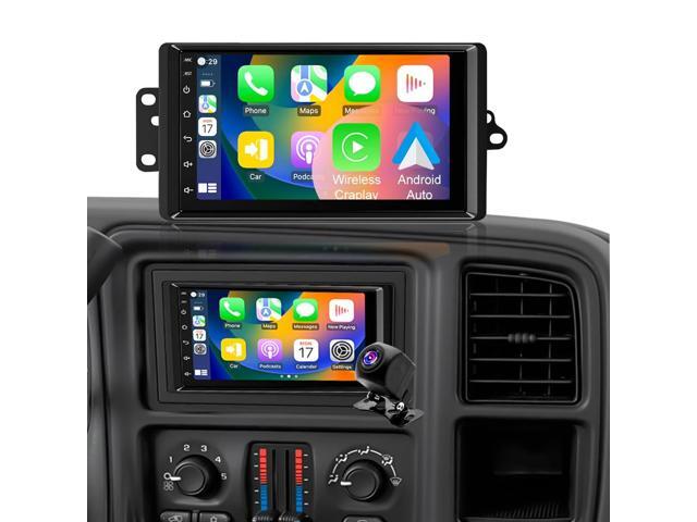Car Radio for Chevy Silverado 1500/2500/3500 2003 2004 2005 2006, Tahoe 2003-2006, GMC Sierra 1500/2500/3500 2003-2006, Yukon 2004-2006, 7' Touch...