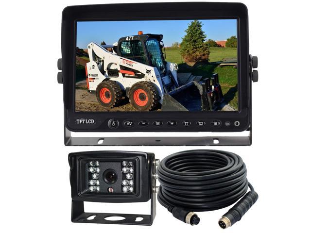AHD 1080P 7' Reverse Rear View Backup Camera System, Camera with Night Vision Waterproof IP69K Vibration-Proof 10G for...