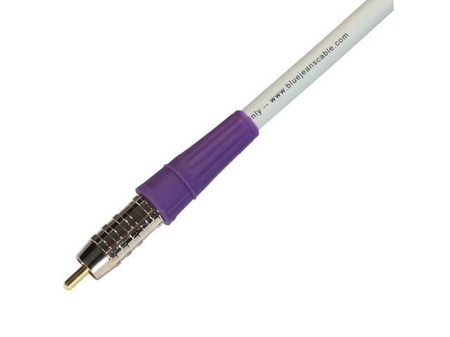 LC-2 Double-Shielded Low Capacitance Subwoofer Cable (White, 35 Foot)