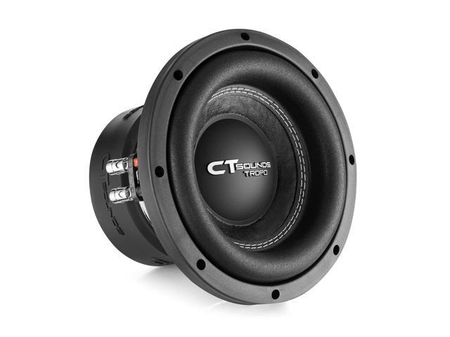TROPO-8-D4 8 Inch Car Subwoofer Dual 4 Ohm, 800 Watts Max