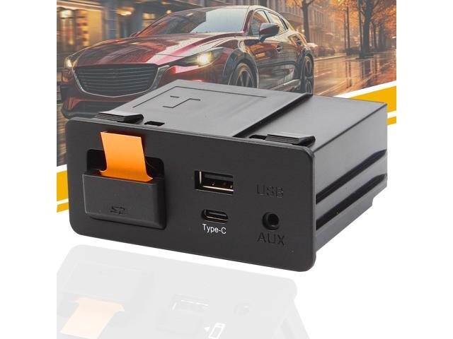 Type-C Wireless Mazda Apple Carplay and Android Auto Retrofit Kit Compatible with Mazda 2/3/6/CX3/CX5/CX9/MX5 2015-2020, TK78-66-9U0C Adapter (Only.