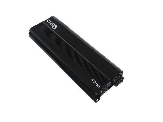 JP34 AB Black Gloss 4 Channel Car Audio Amplifier 590W RMS Class AB Power Amp Car Stereo Speaker Amplifier High-Performance Automotive Sound