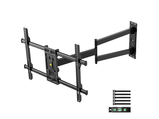 Long Arm Corner TV Wall Mount for 32-75 inch TVs,Single Stud Full Motion Articulating TV Mount Bracket with 33 Extension, Swivel Tilt, Max VESA...