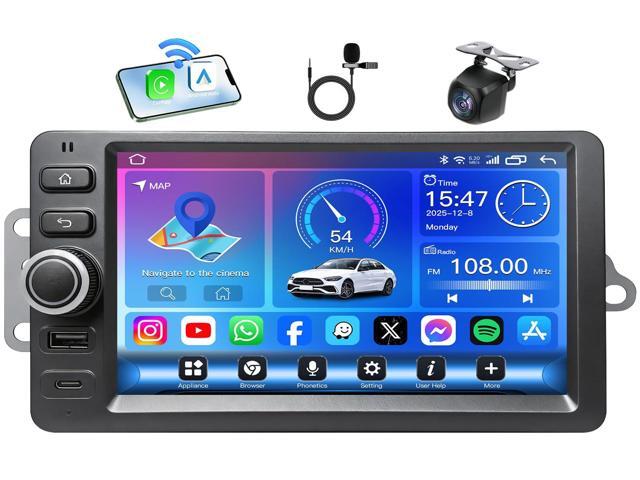 4Core+64G ROM Car Radio for Chevy Silverado 2003-2006: Android 13 Stereo with 1280 * 800 IPS Touchscreen, Wireless CarPlay Android Auto, GPS.