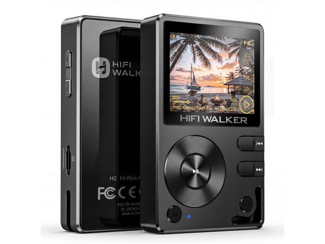 H2, High Resolution MP3 Player with Bluetooth5.2, DSD DAC, HiFi Portable Digital Audio Player Lossless High-Res Music Player with 128GB Memory...