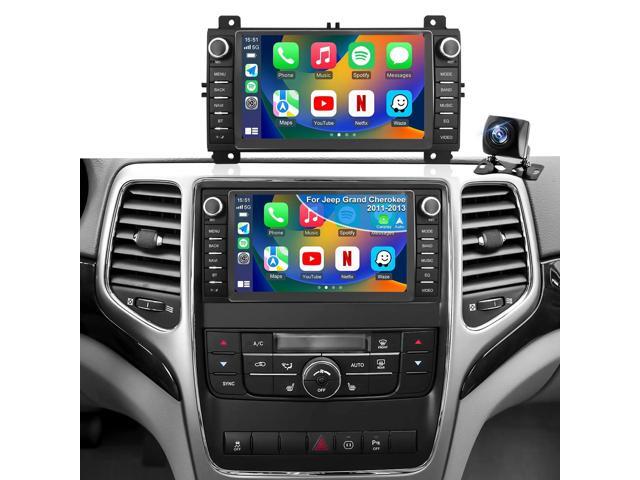 5GWiFi Upgrade Car Radio for Jeep Grand Cherokee 2011-2013, Dodge Durango 2011-2013, 7inch Touch Screen Stereo Headunit Wireless Carplay Android...