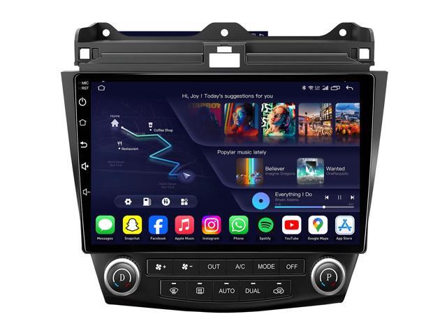 [4+64G] Car Radio Stereo for Honda Accord 2003-2007: Upgrade 1280 * 800 HD Touchscreen Bluetooth5.4 FM 32EQ Wireless CarPlay Android Auto 5GWIFI...