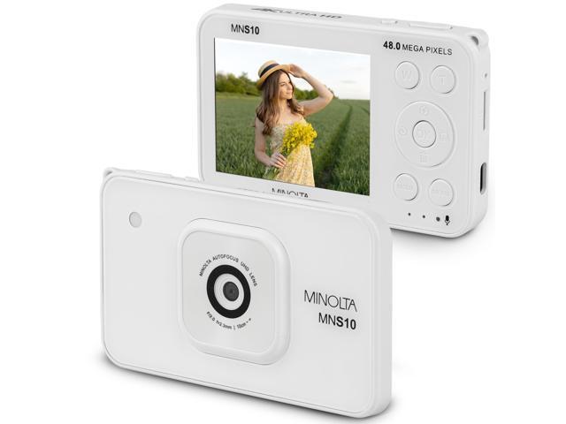 48MP Digital Camera - 4K Ultra Slim HD Video, 2.9 IPS LCD Display, Autofocus Lens with Digital Image Stabilization, 4X Digital Zoom, Compact Travel...