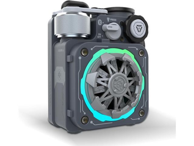Cyber Cube-Pro Bluetooth Speaker, Bluetooth 5.0, Portable Speaker with Fidget Spinner, Crystal Clear Sound with RGB Led Light Wireless Speaker,...