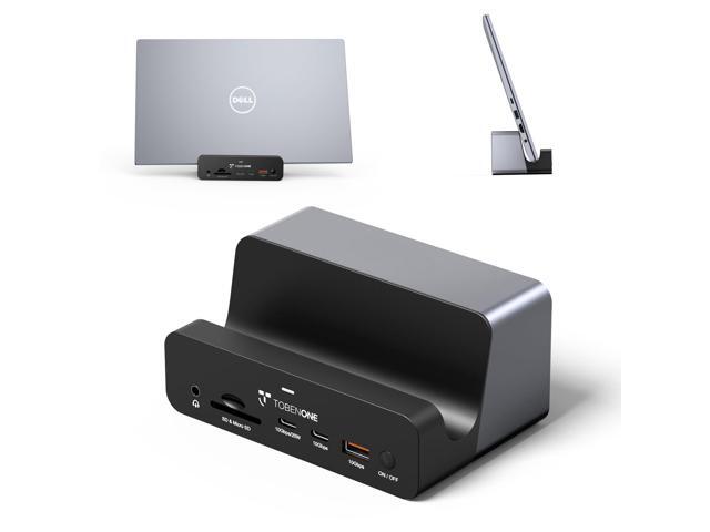 18-in-1 Triple 4K@60Hz Monitor Docking Station with 150W Power Supply, USB C Laptop Docking Station Stand(Single 4K@144Hz), 2.5Gbps Ethernet, 2...