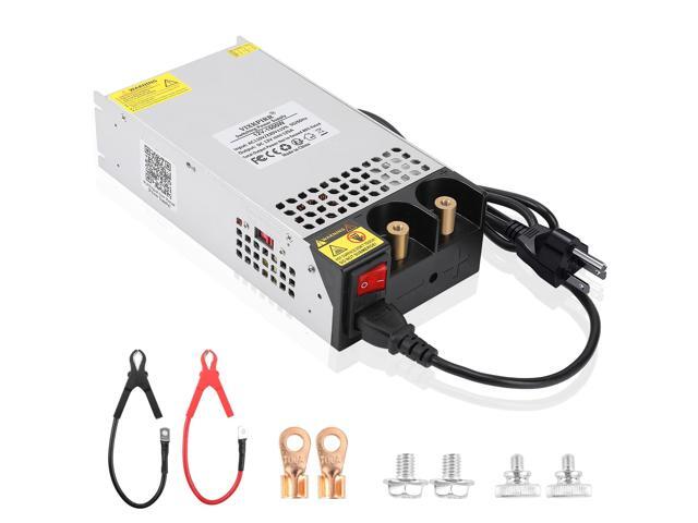 DC 12V 125A 1500W Power Supply 110V AC to 12V DC Converter Power Supply Adapter 125A 1500W Switch Transformer for Motor Pump CCTV Security Camera...