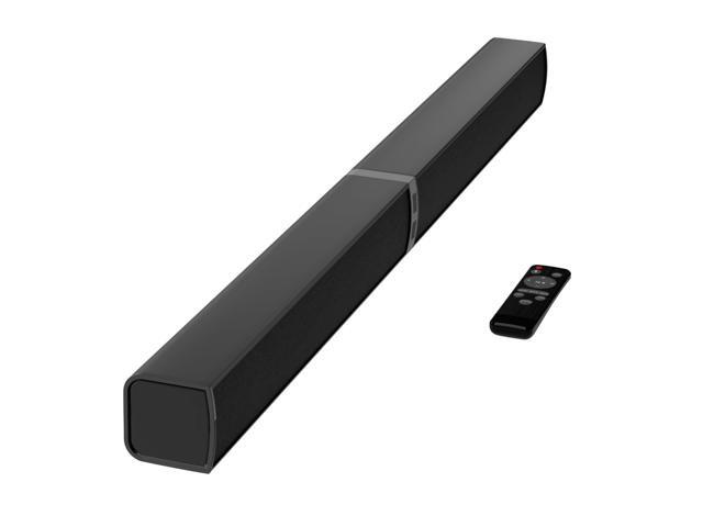 Sound Bar for Smart TV,80W Detachable Bluetooth Soundbar with Powerful Bass, 2-in-1 Home Theater Audio System, ARC/Optical/AUX Connectivity for.