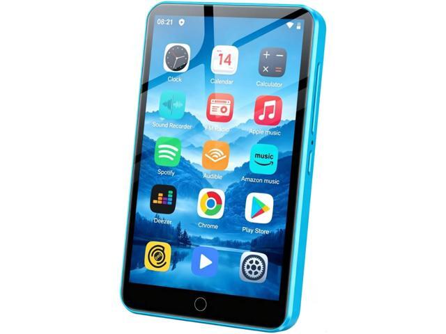 MP3 Player with Bluetooth and WiFi, 80GB Storage & Android OS, 4' Touch Screen, FM Radio, Kids MP3 & MP4 Player with Spotify Google Play Store,.