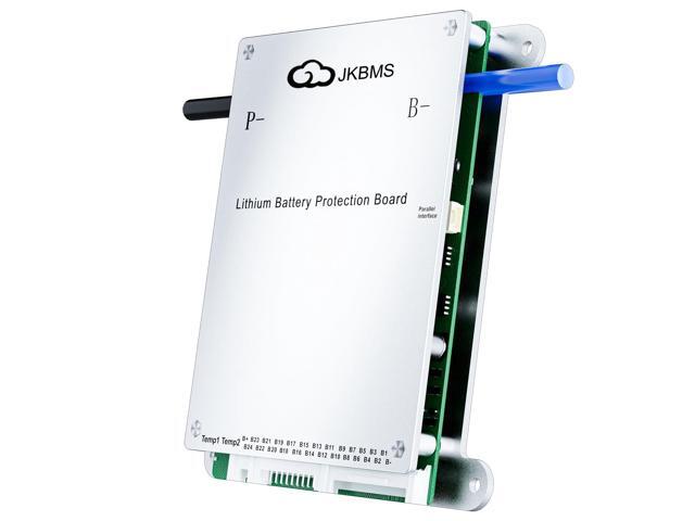 Smart BMS 8S-24S 40A Active Balancer JK-BD4A24S4P JK BMS for LiFePO4 Li-ion LTO batteries with Bluetooth and RS485, 0.4A active balancing and.