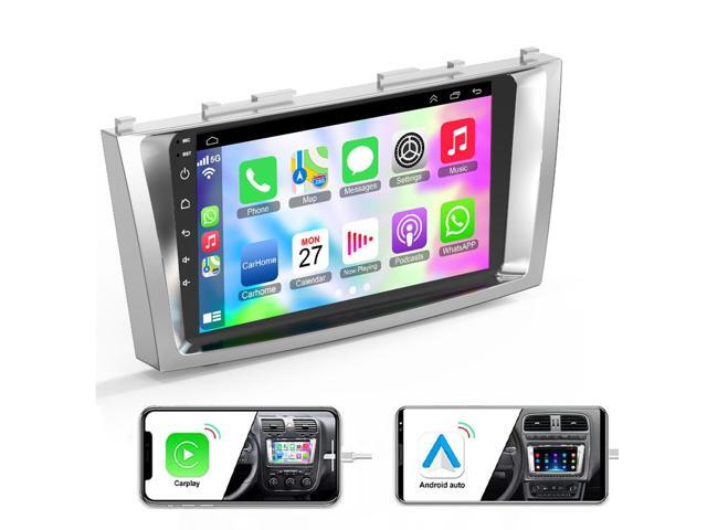 4GB+64GB Car Radio for Toyota Camry 2006-2011,9 inch QLED Touchscreen Android 13 Stereo - Wireless Carplay & Android Auto,GPS Navigation & Bluetooth