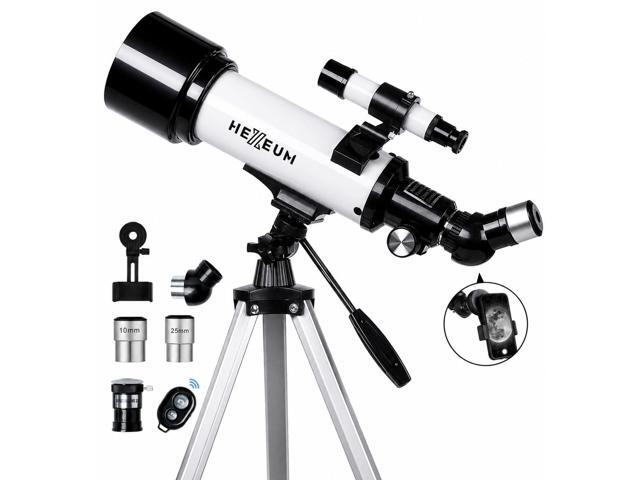 Telescope for Kids & Adults - 70mm Aperture 500mm AZ Mount Fully Multi-Coated Optics Astronomical refracting Portable Telescopes, with Tripod Phone.