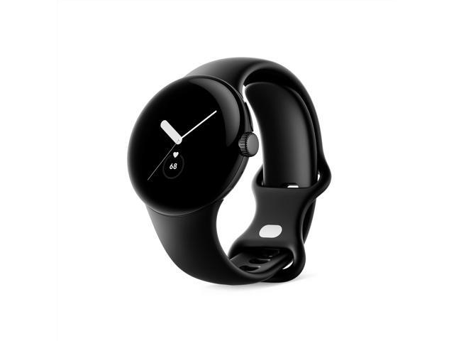 Pixel Watch 1st Gen (Previous Model) - Android Smartwatch with Fitbit Activity Tracking - Heart Rate Tracking Watch - Matte Black Stainless Steel.