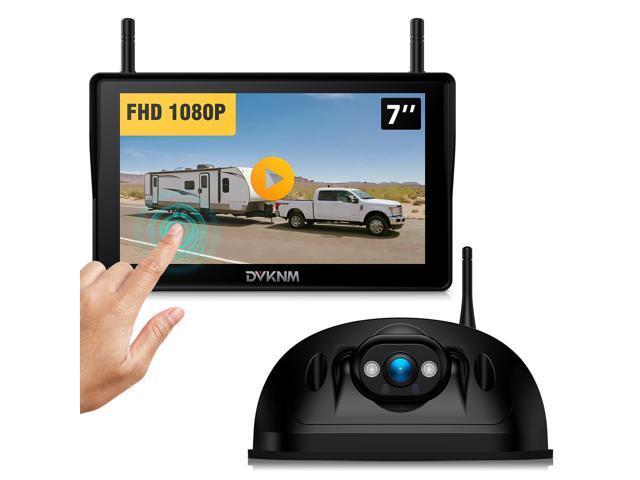 Wireless RV Backup Camera System for Furrion Pre-Wired RVs Truck Trailer, FHD 1080P 7' Touchscreen IPS Monitor & Rear View Camera, Loop Recording...
