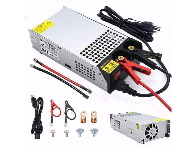 New Upgraded DIY SMPS 110V AC to DC 24V 50A 1200W Power Supply, 24v Power Supply,110v to 24V Converter Voltage Transformer for Motor Pump CCTV 3D...