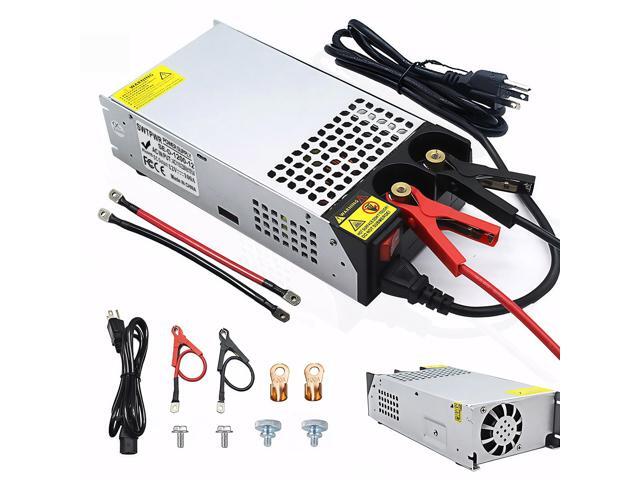 1200W Power Supply 110V AC to 12V DC Converter, 100A High Power SMPS Adapter, DC 12 Volt Switching Transformer with Intelligent Cooling for Motor,...