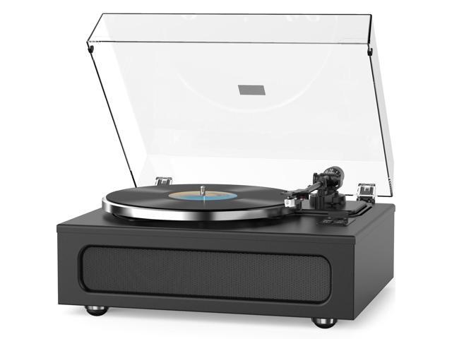 Record Player All-in-One Classic Turntable for Vinyls Records Built-in 4 Stereo Speakers High Fidelity Audio AT-3600L Phono Belt Drive Vinyl...