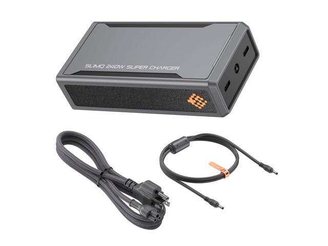 GaN Charger for Laptop, DC 20V and USB C PD3.0 240W 230W 200W 180W 170W Universal Gaming Laptop Charger AC Adapter Compatible with Dell MSI Lenovo.