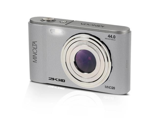 MND20 44MP Digital Camera 2.7K Ultra HD Video, 16X Digital Zoom, Anti-Shake Stabilization, Time Lapse, Face Detection, 2.9-inch LCD Display ...