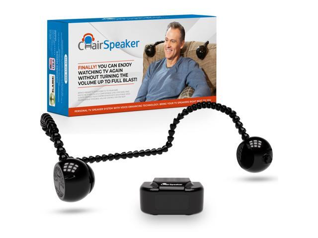 CS3 - Wireless TV Speakers for Hearing Impaired, Voice Enhancing, Near-Ear Clarity, Compatible with Most TVs & Streaming Apps
